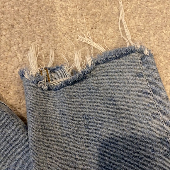 AGOLDE light distressed skinny jeans high waist 28 - Picture 4 of 7